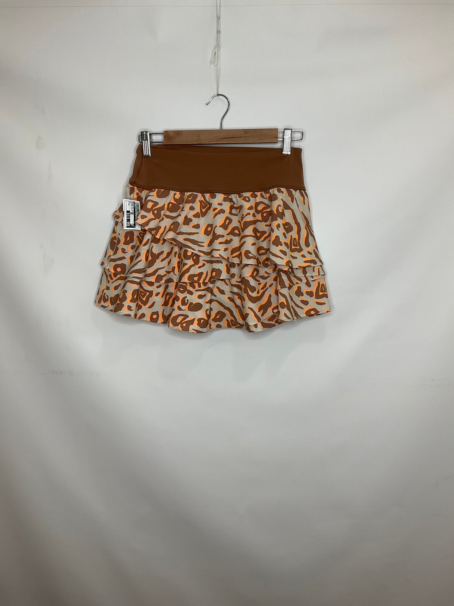 Animal Print Athletic Skort Aerie, Size M