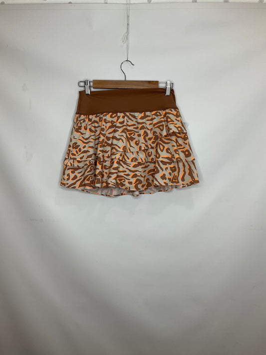 Animal Print Athletic Skort Aerie, Size M