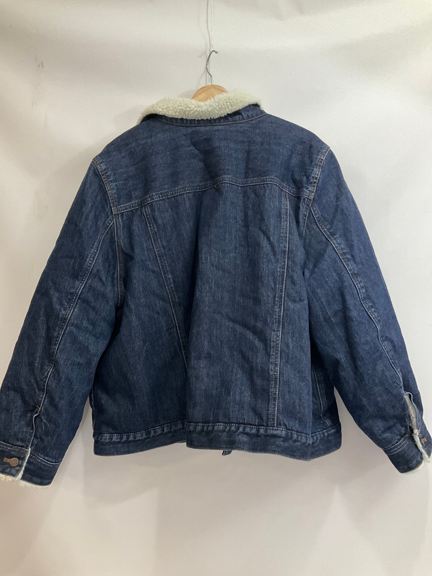 Jacket Denim By J. Crew In Blue Denim, Size: L