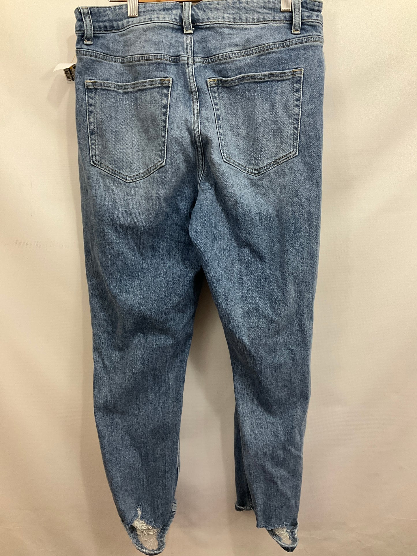 Jeans Straight By Cmc In Blue Denim, Size: 14