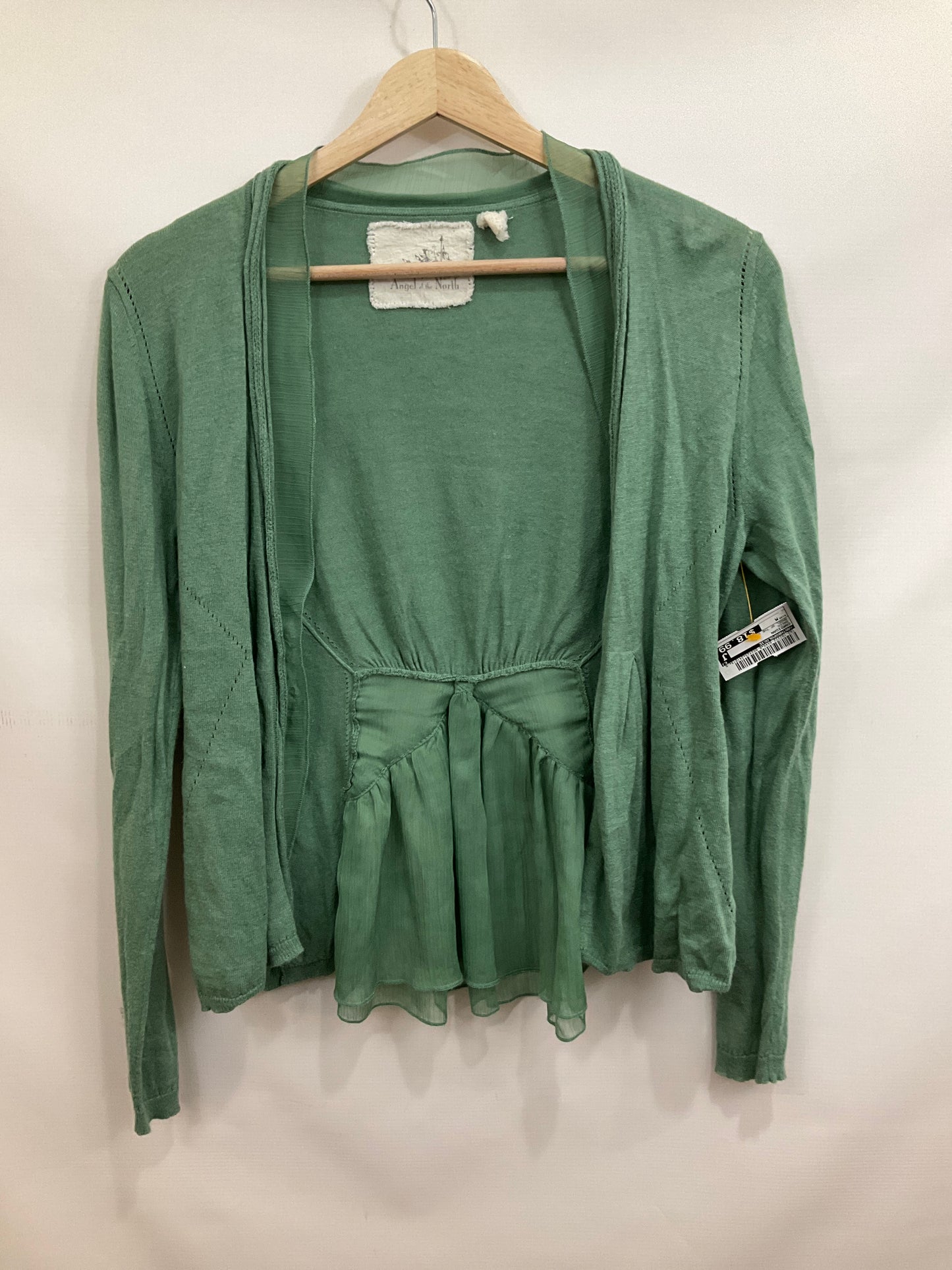 Cardigan By Anthropologie In Green, Size: M