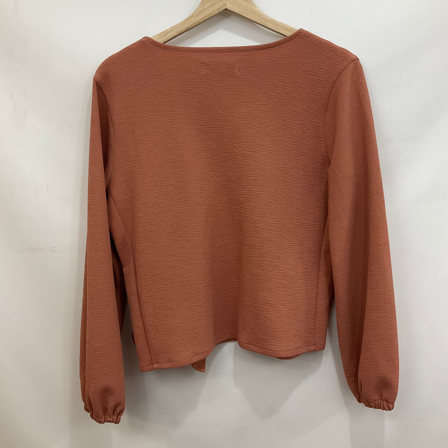 Top Long Sleeve By Madewell In Pink, Size: M