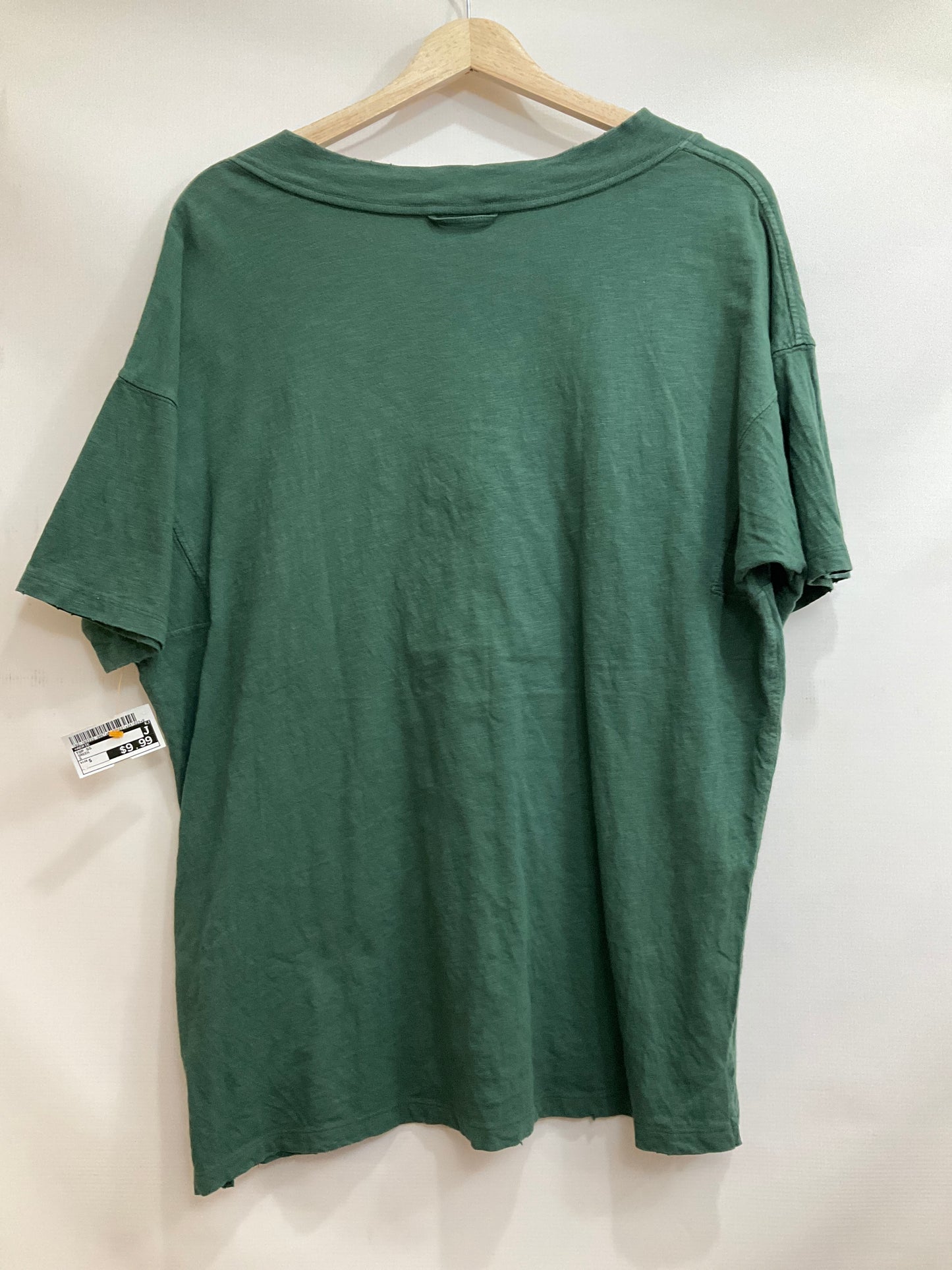 Top Short Sleeve By Aerie In Green, Size: S