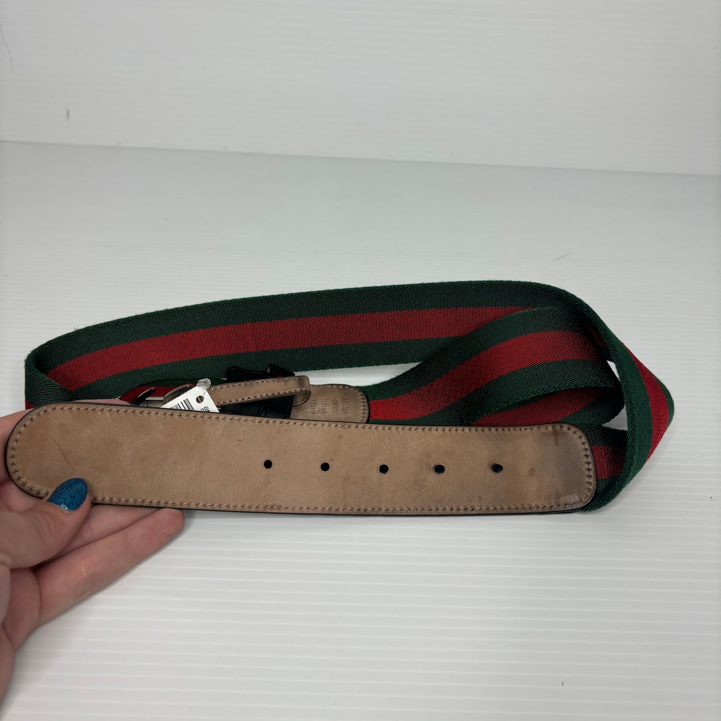 Belt Luxury Designer Gucci, Size Large