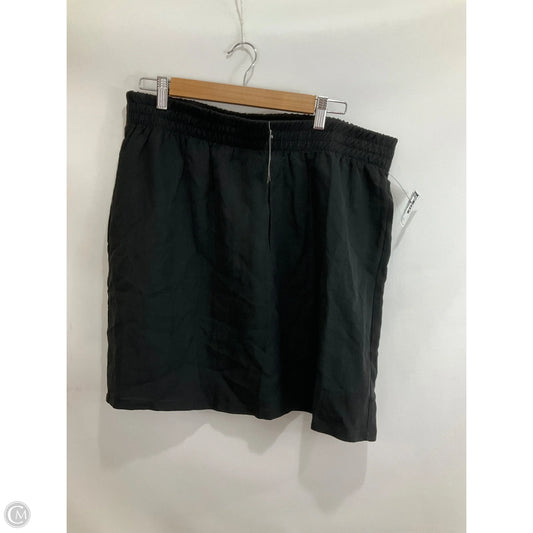 Skirt Mini & Short By Torrid In Black, Size: M