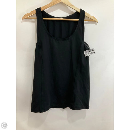 Athletic Tank Top By Lululemon In Black, Size: 4