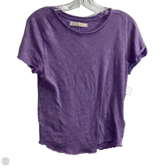 Top Short Sleeve Basic By We The Free In Purple, Size: L