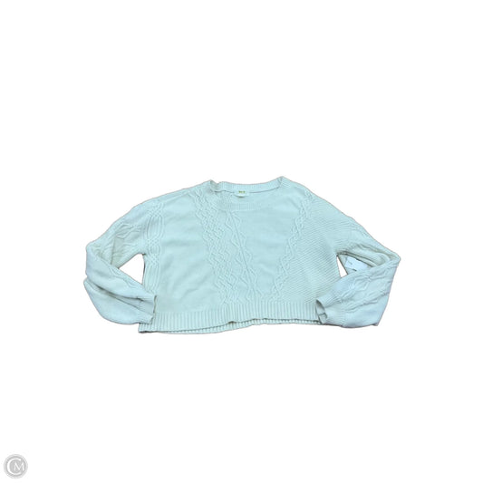 Sweater By Maeve In White, Size: L