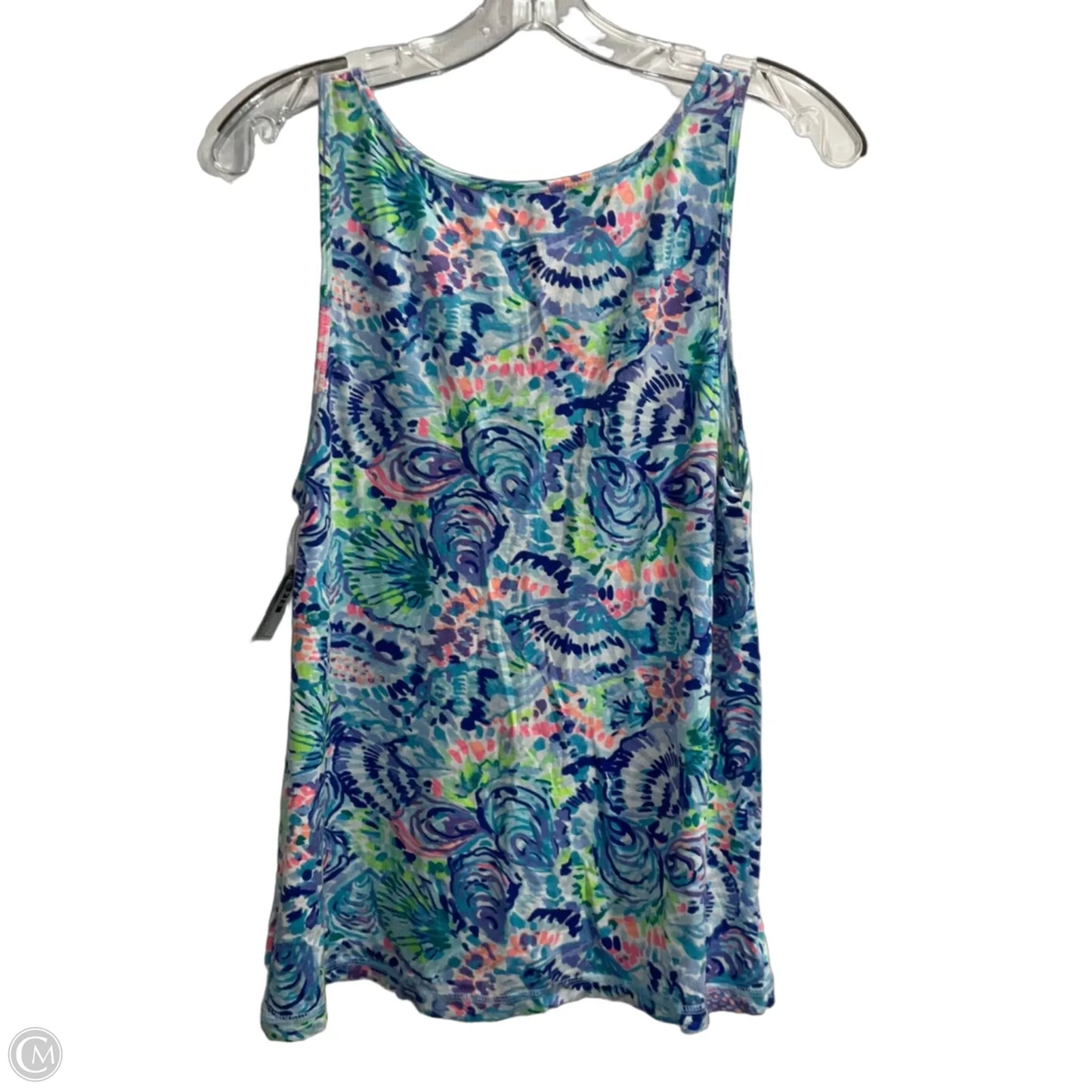 Top Sleeveless Designer By Lilly Pulitzer In Floral Print, Size: L