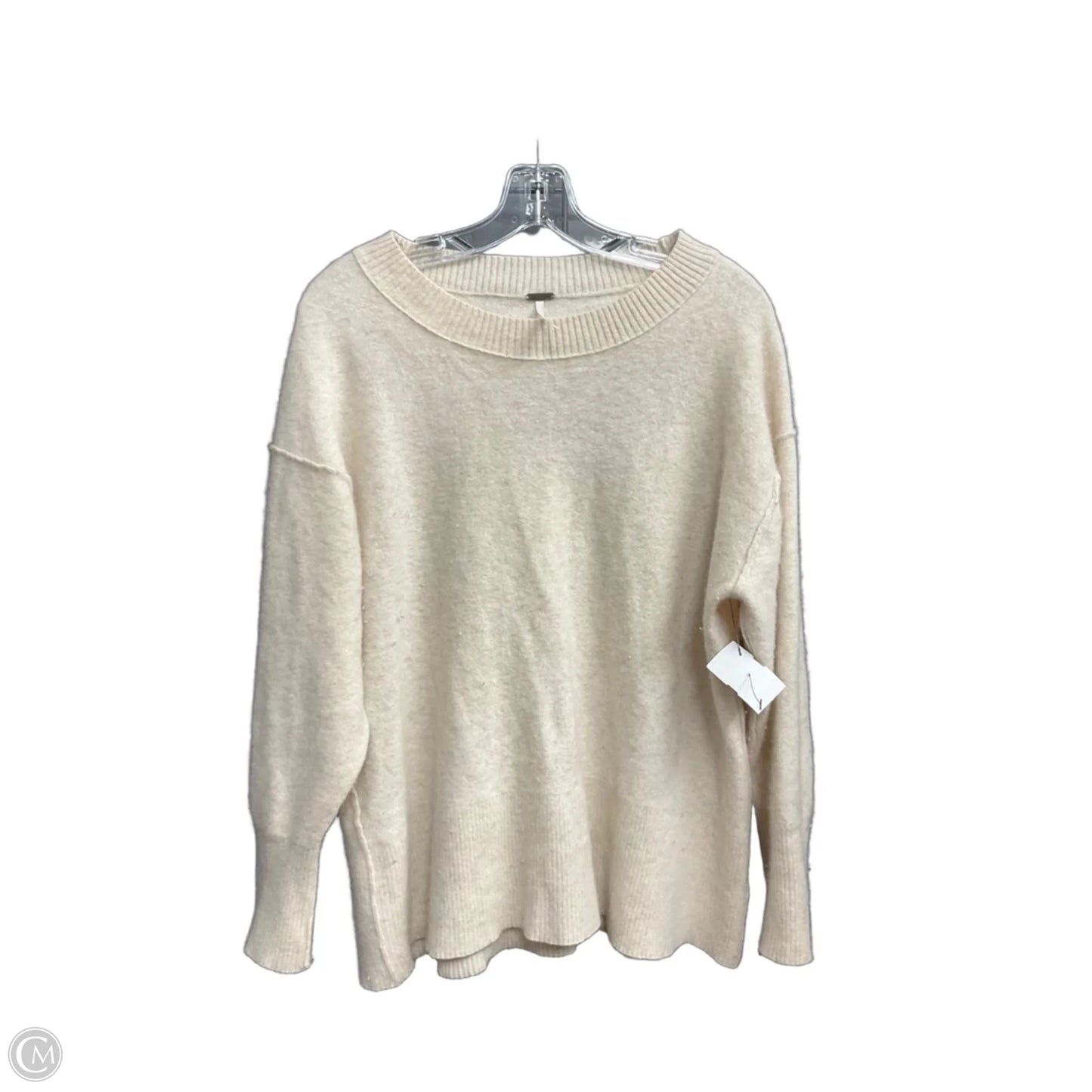 Sweater Cashmere By Free People In Beige, Size: M