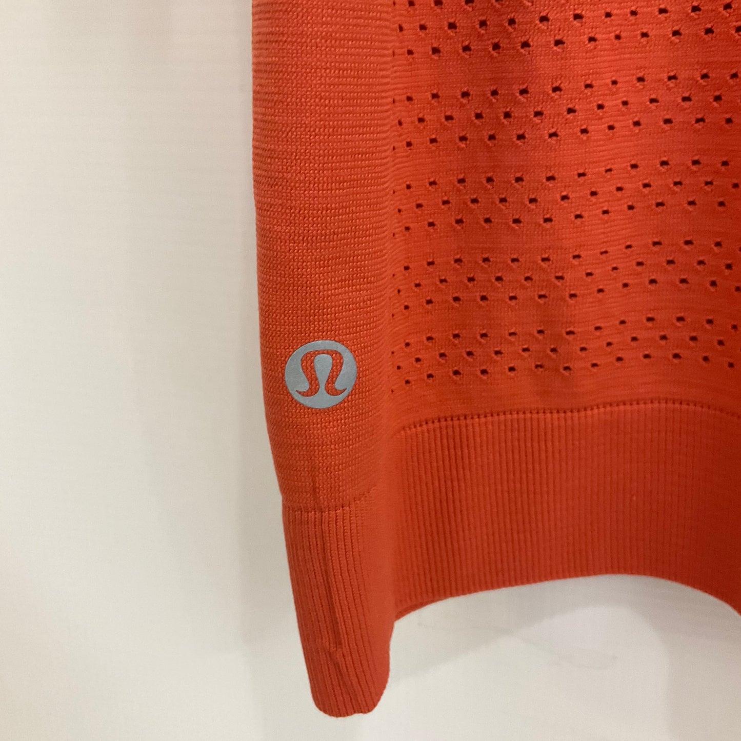 Orange Athletic Tank Top Lululemon, Size M