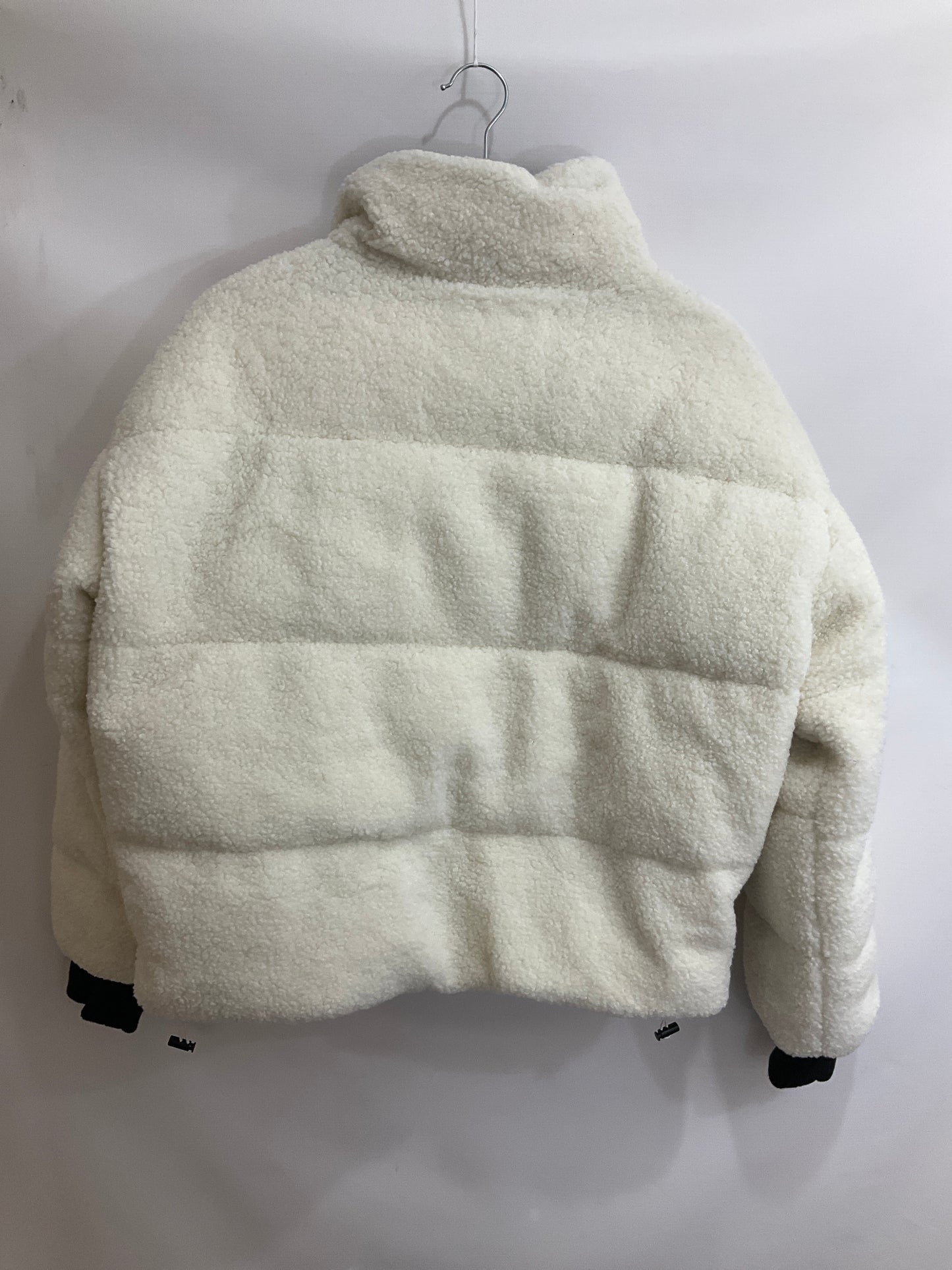 Coat Puffer & Quilted By Cmc In White, Size: S