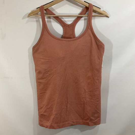 Athletic Tank Top By Lululemon In Peach, Size: 10