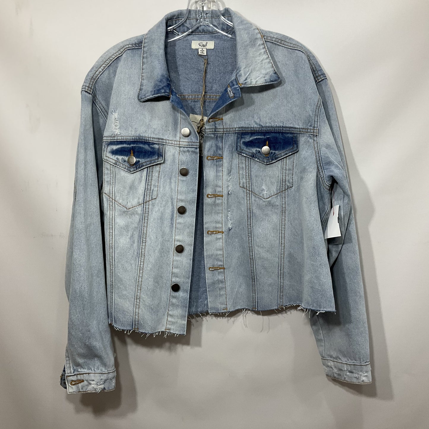 Jacket Denim By Easel  Size: S