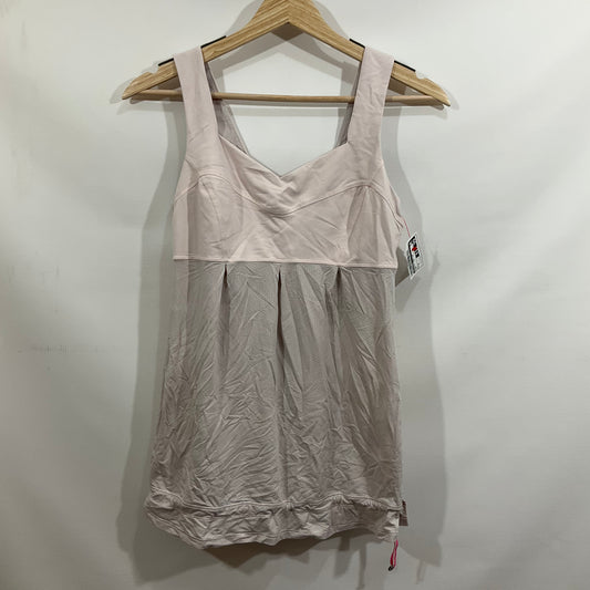 Athletic Tank Top By Lululemon In Pink, Size: 6