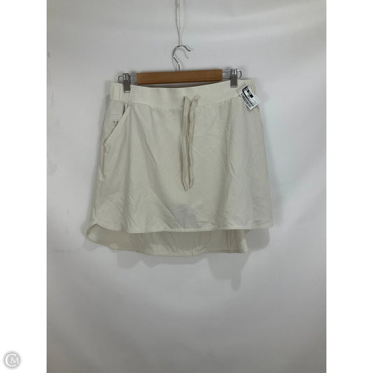 Athletic Skirt By All In Motion In White, Size: L
