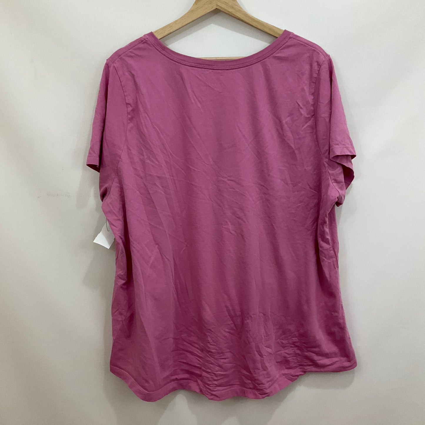 Pink Athletic Top Short Sleeve Nike Apparel, Size 2x