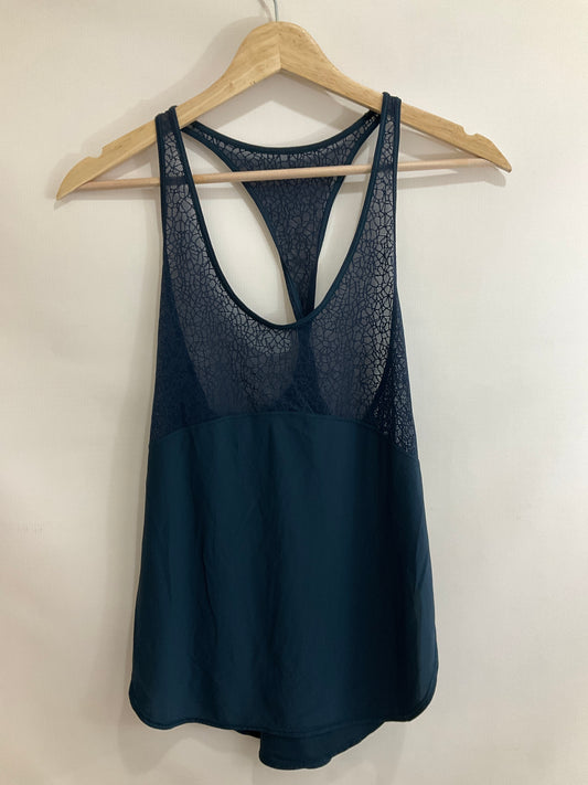 Athletic Tank Top By Lululemon In Blue, Size: 6