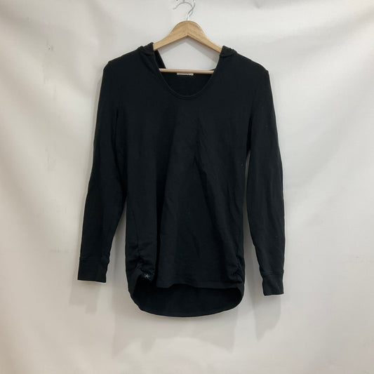 Sweatshirt Hoodie By Barefoot Dreams In Black, Size: S