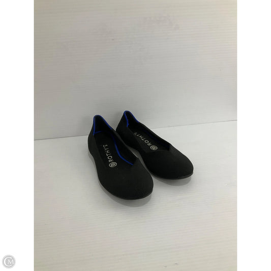 Shoes Flats By Rothys In Black, Size: 7.5