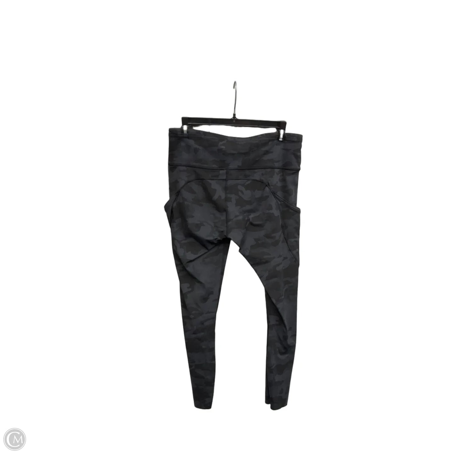 Athletic Leggings By Lululemon In Camouflage Print, Size: 10