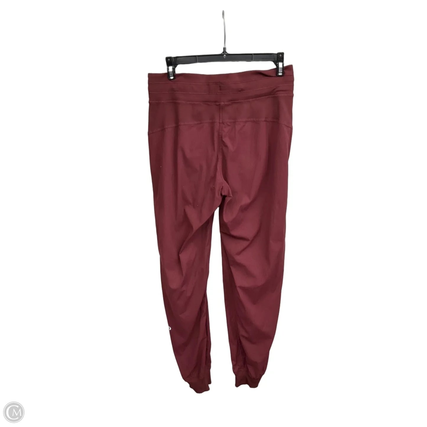 Athletic Pants By Lululemon In Maroon, Size: 8