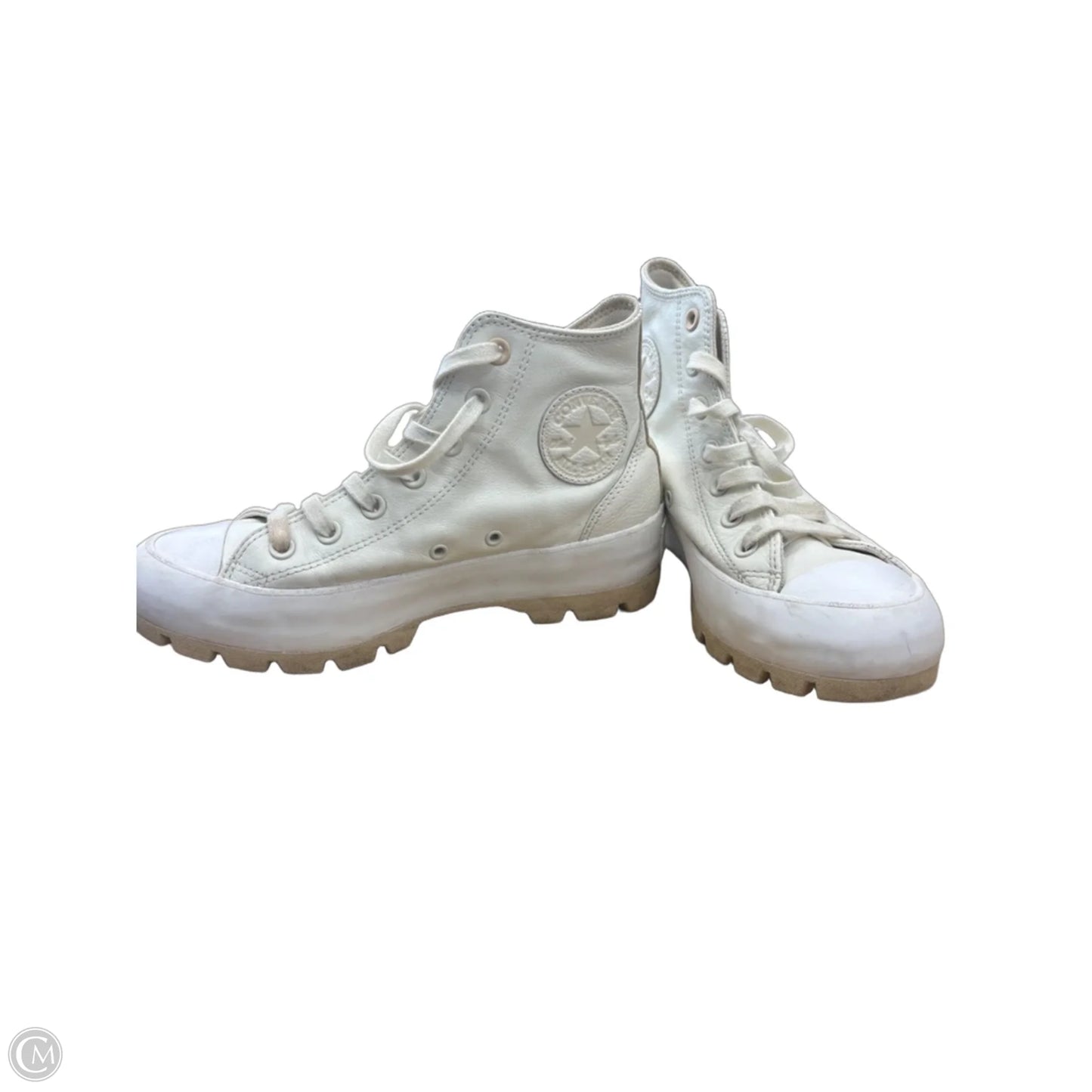 Shoes Sneakers By Converse In Cream, Size: 7.5
