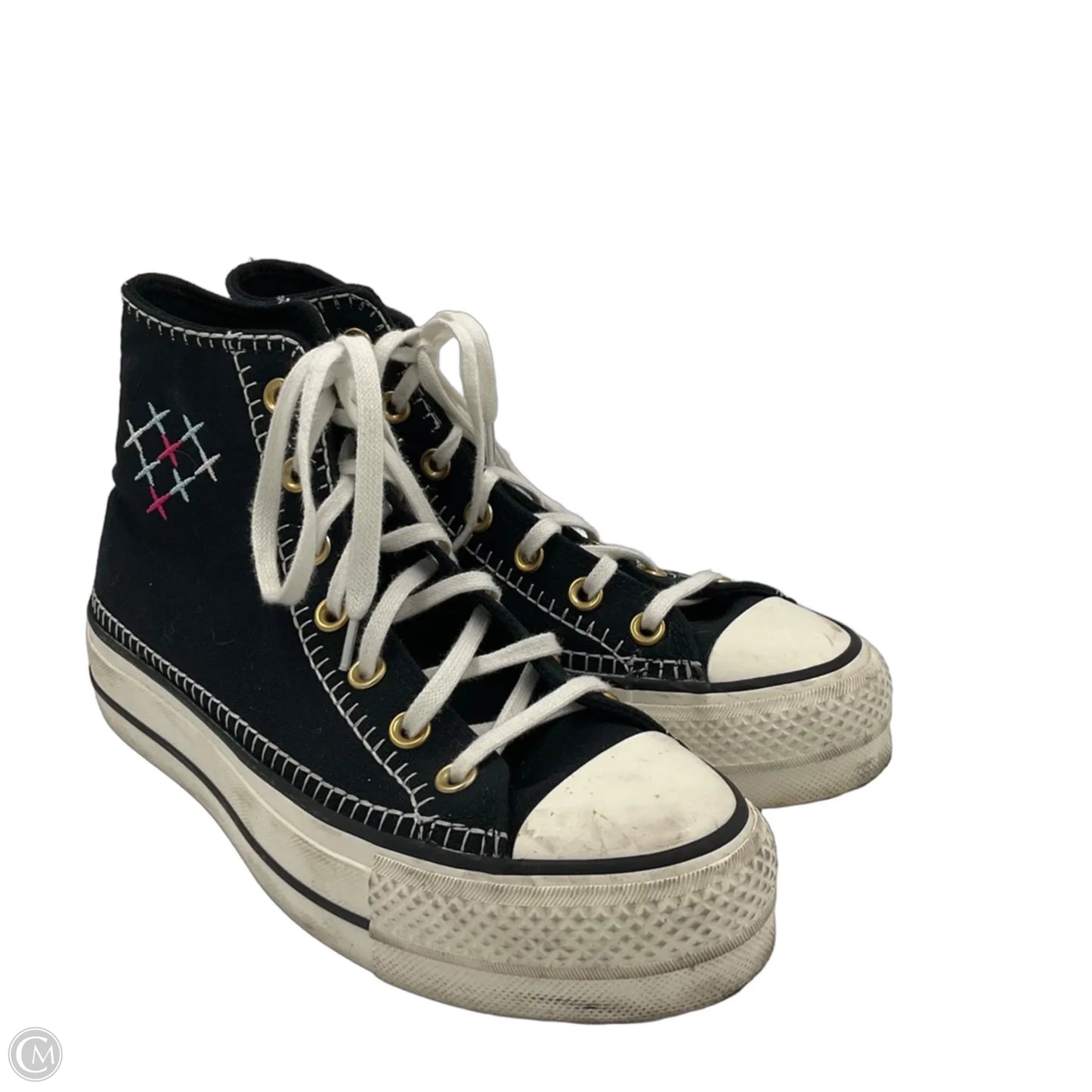 Shoes Sneakers Platform By Converse In Black, Size: 7