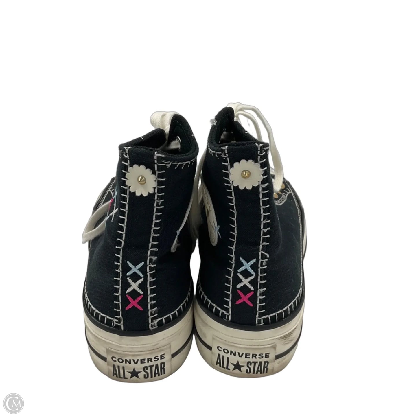 Shoes Sneakers Platform By Converse In Black, Size: 7