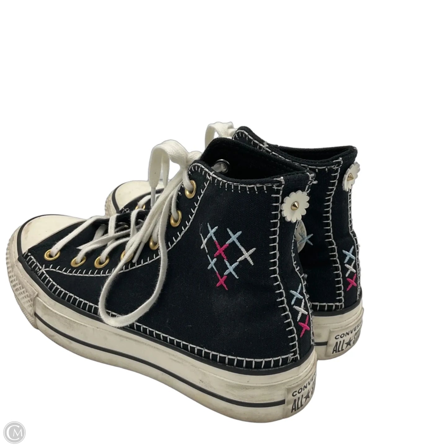 Shoes Sneakers Platform By Converse In Black, Size: 7