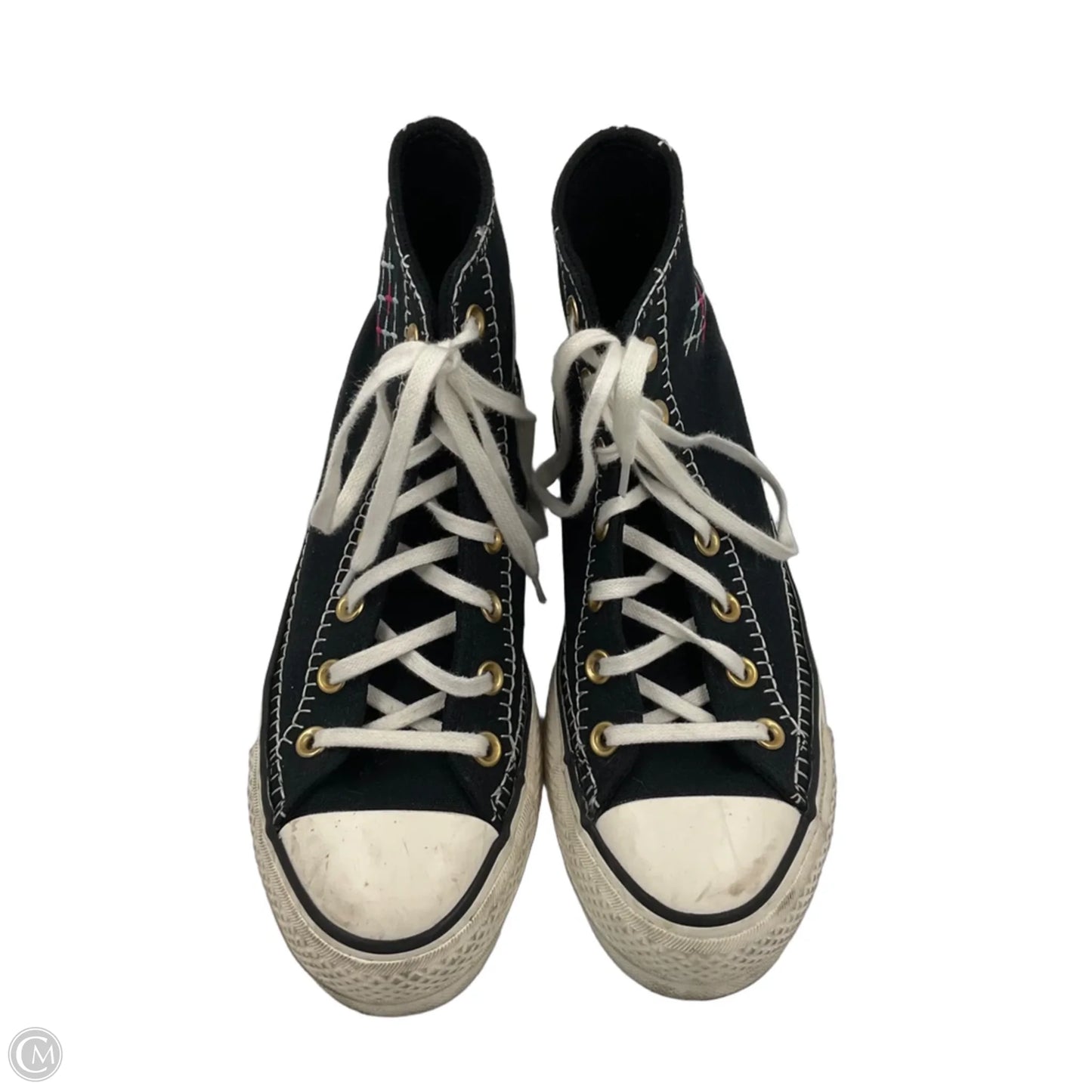 Shoes Sneakers Platform By Converse In Black, Size: 7