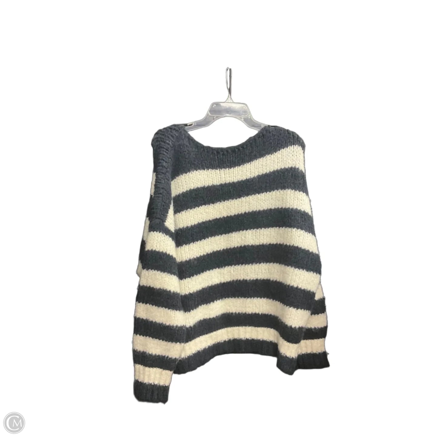 Sweater By Molly Bracken In Striped Pattern, Size: L