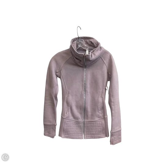 Athletic Jacket By Lululemon In Purple, Size: 4