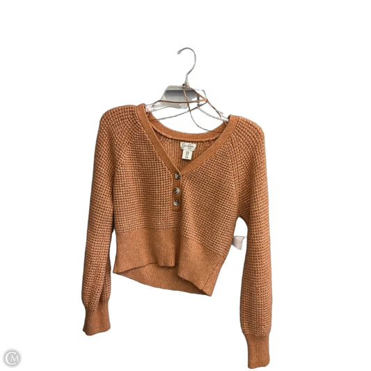 Sweater By Jessica Simpson In Orange, Size: M
