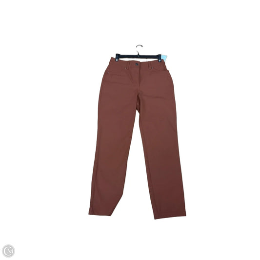 Athletic Pants By Lululemon In Bronze, Size: 6