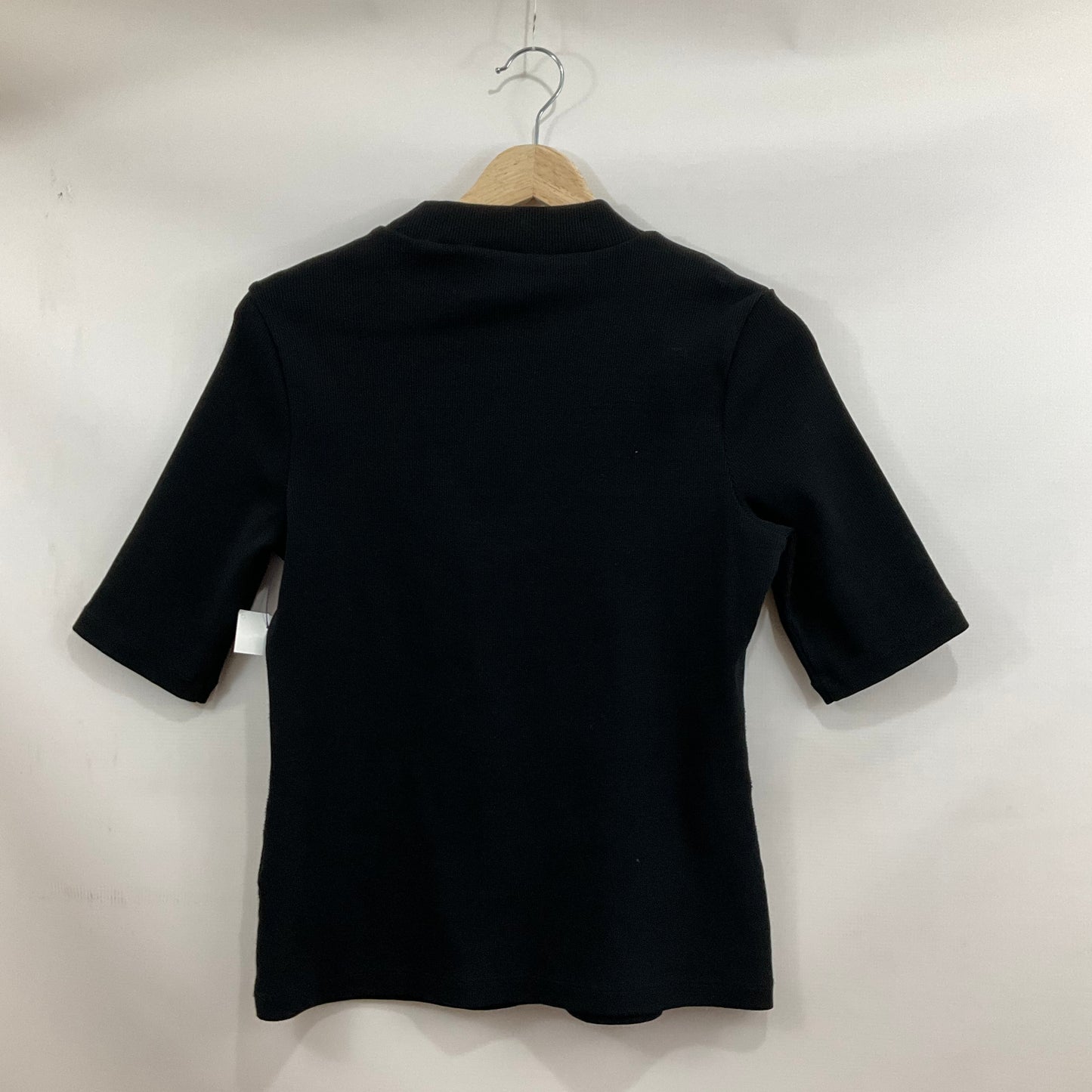 Top Short Sleeve Basic By Maeve In Black, Size: S