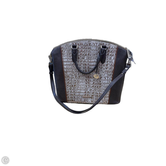 Handbag Designer By Brahmin, Size: Large