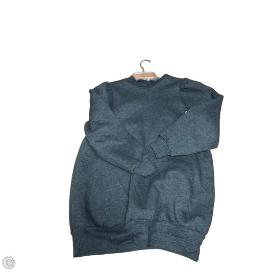 Sweatshirt Crewneck By Free People In Grey, Size: Xs