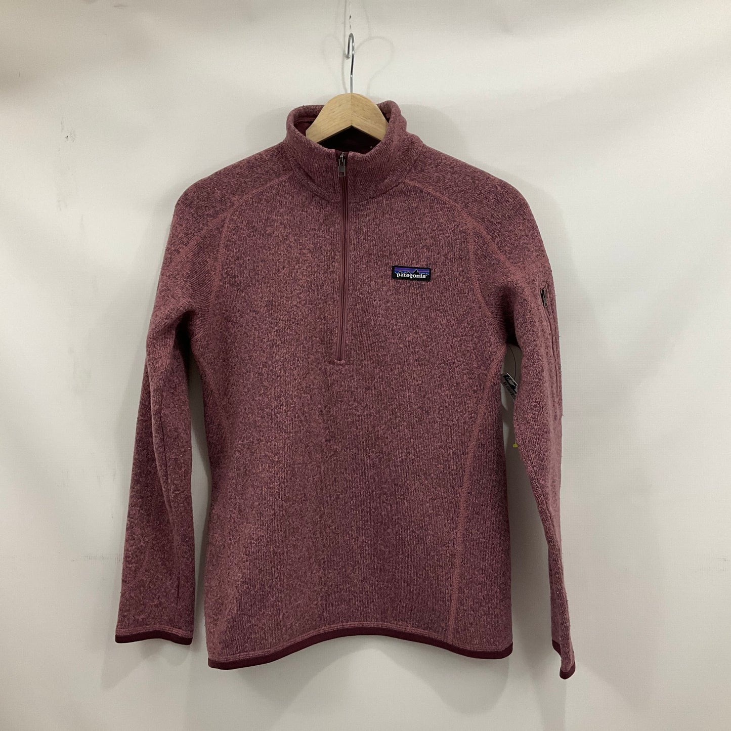 Jacket Fleece By Patagonia In Pink, Size: S