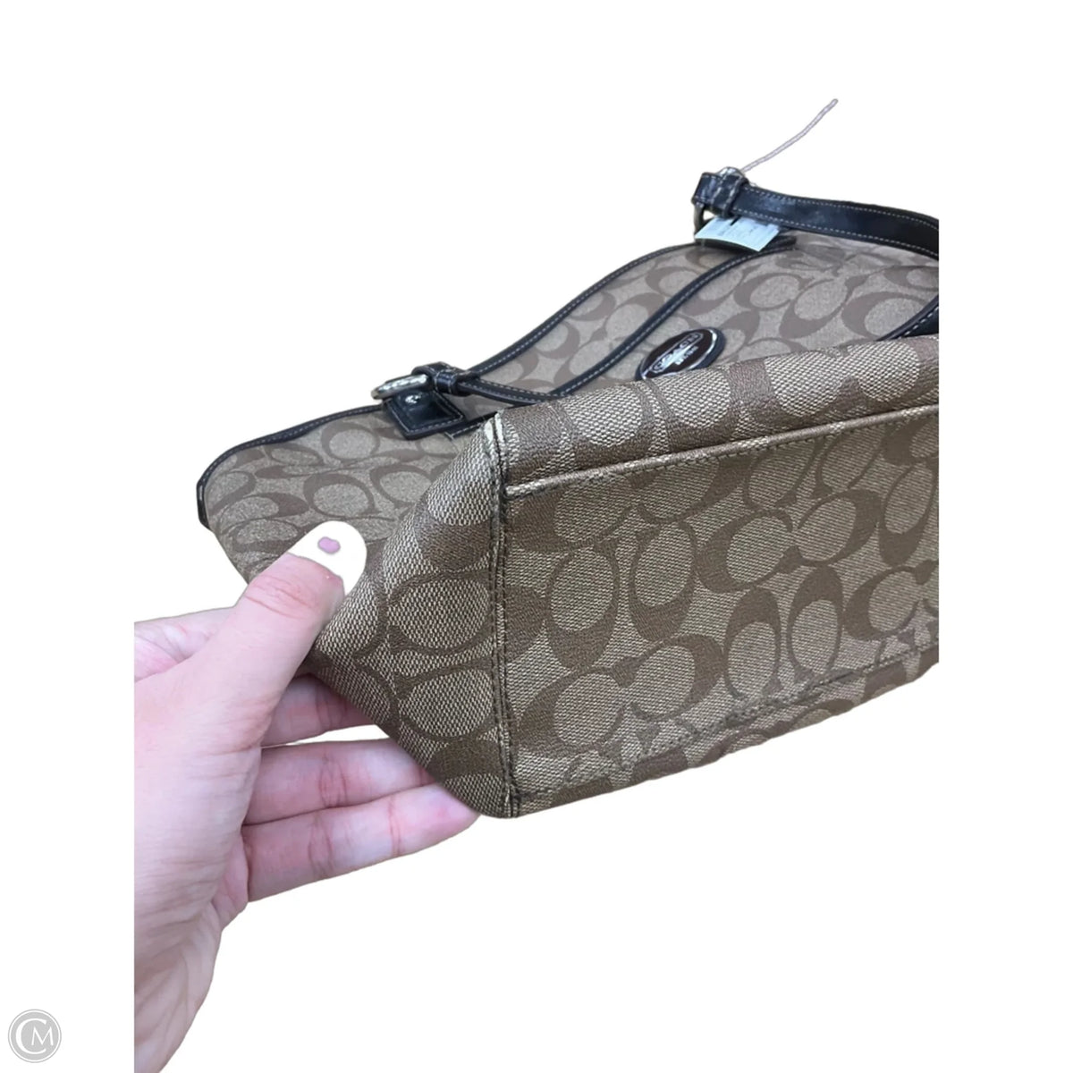 Handbag Designer By Coach, Size: Large