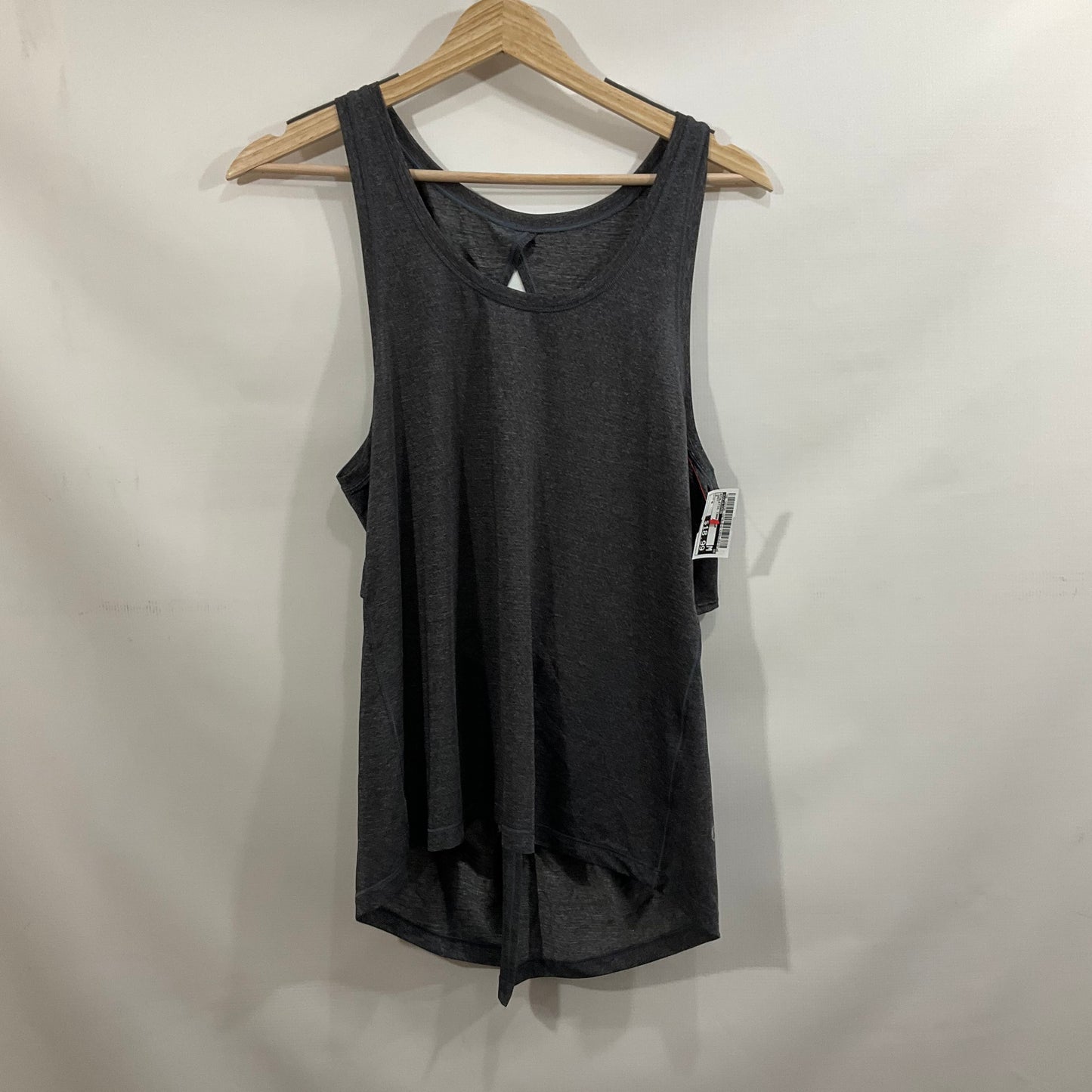 Athletic Tank Top By Lululemon In Grey, Size: 6