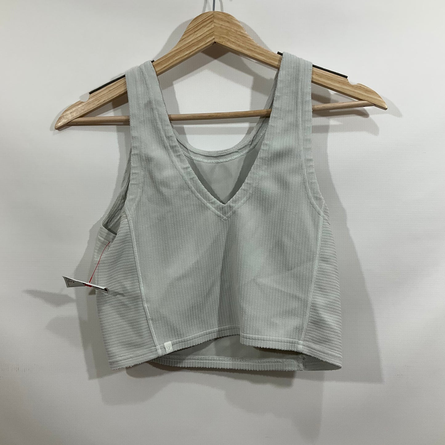 Athletic Tank Top By Lululemon In Grey, Size: 6