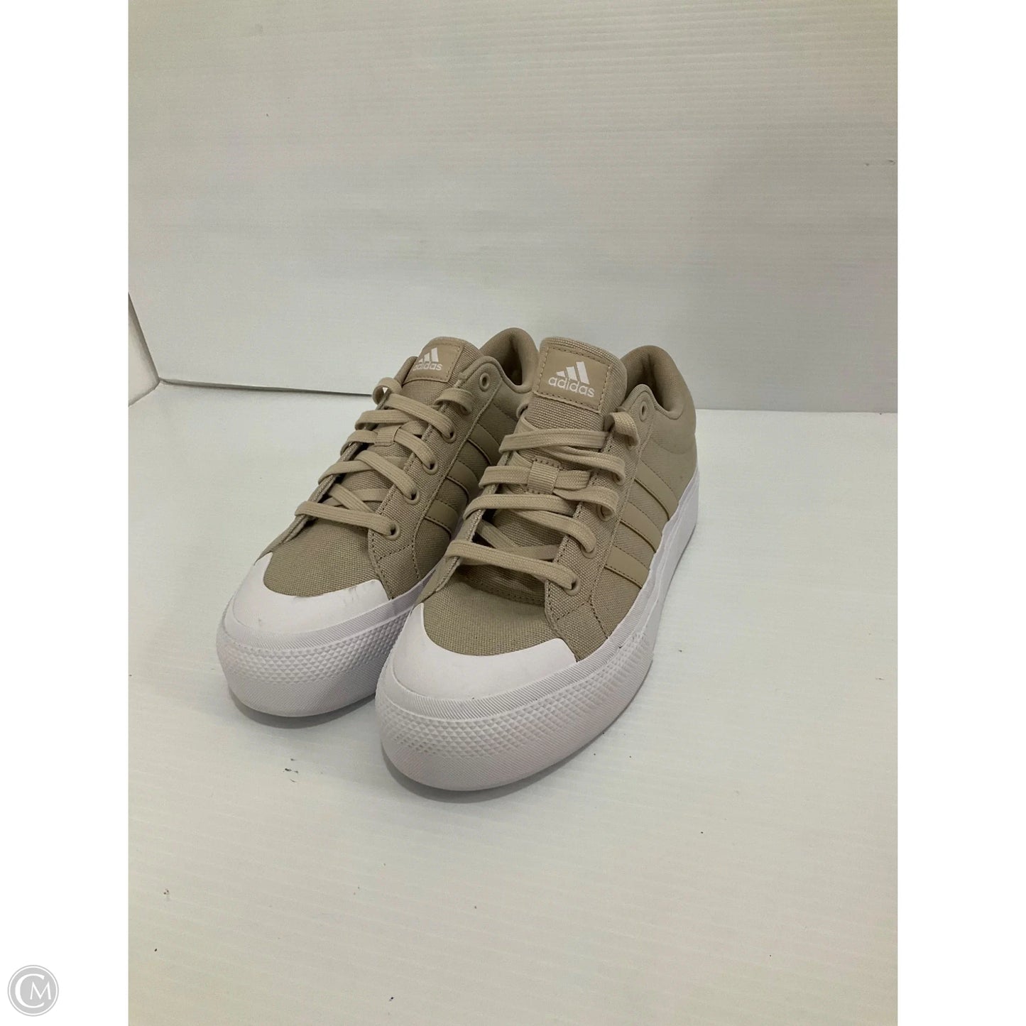 Shoes Sneakers Platform By Adidas In Tan, Size: 9.5