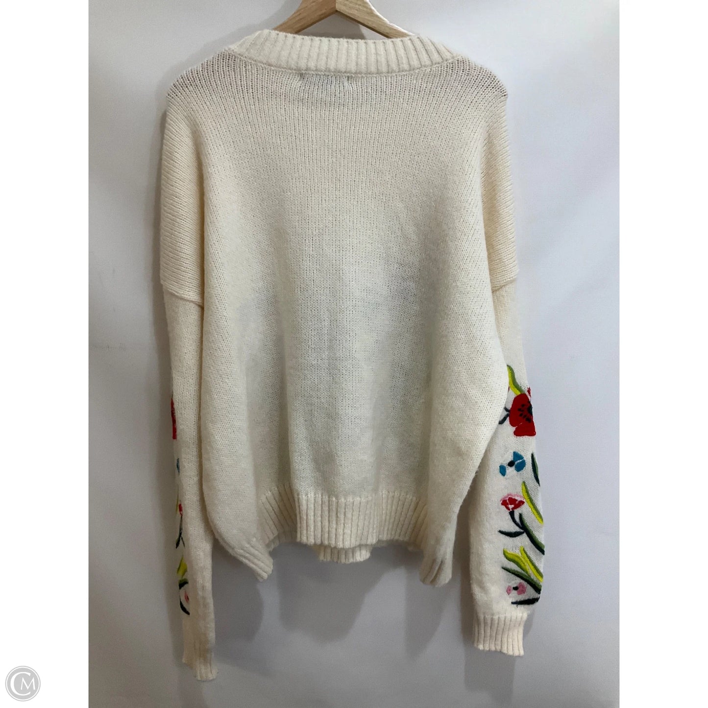 Sweater By Romeo And Juliet In Floral Print, Size: L
