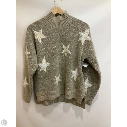 Sweater By Clothes Mentor In Tan, Size: L