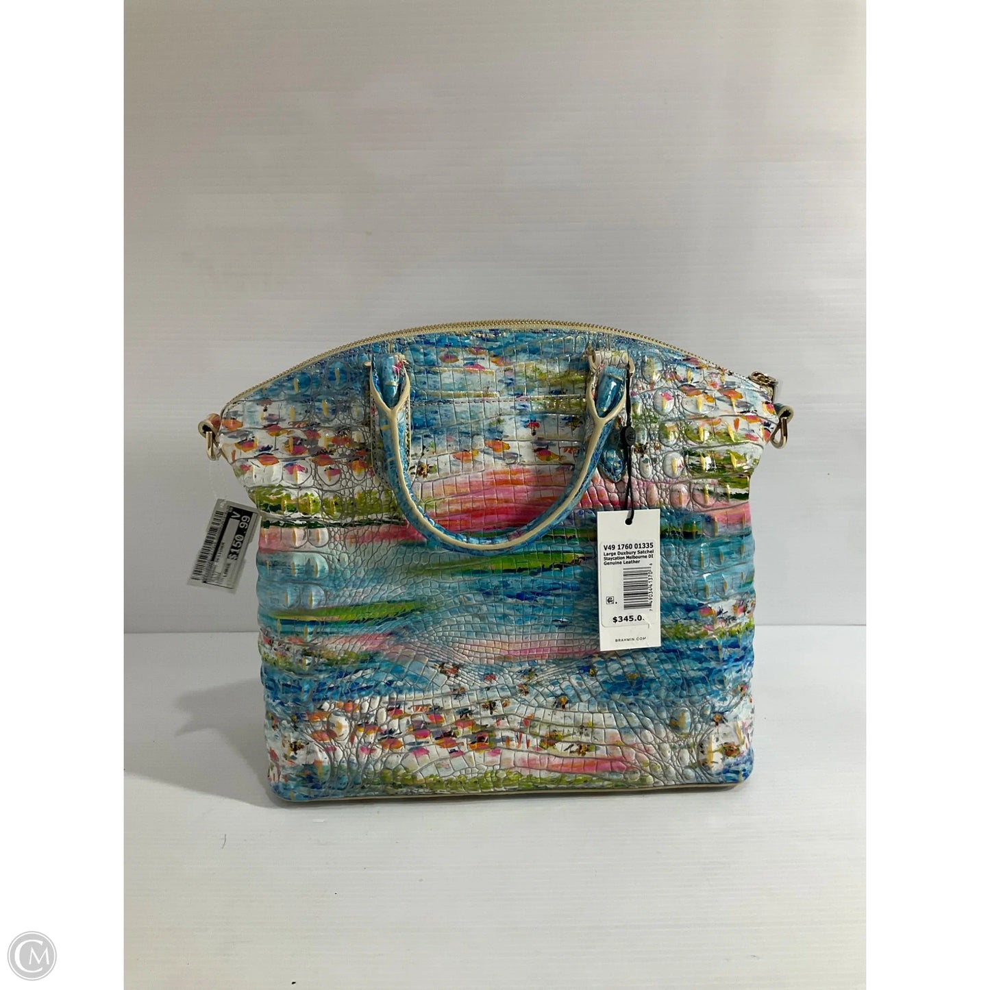 Handbag Designer By Brahmin, Size: Large
