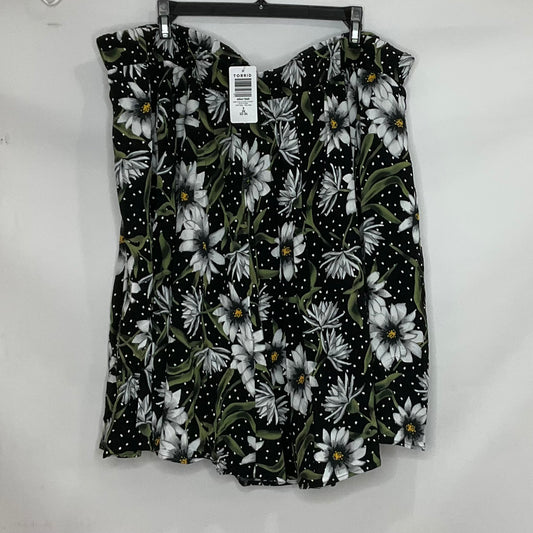 Floral Print Skirt Mini & Short Torrid, Size 3x