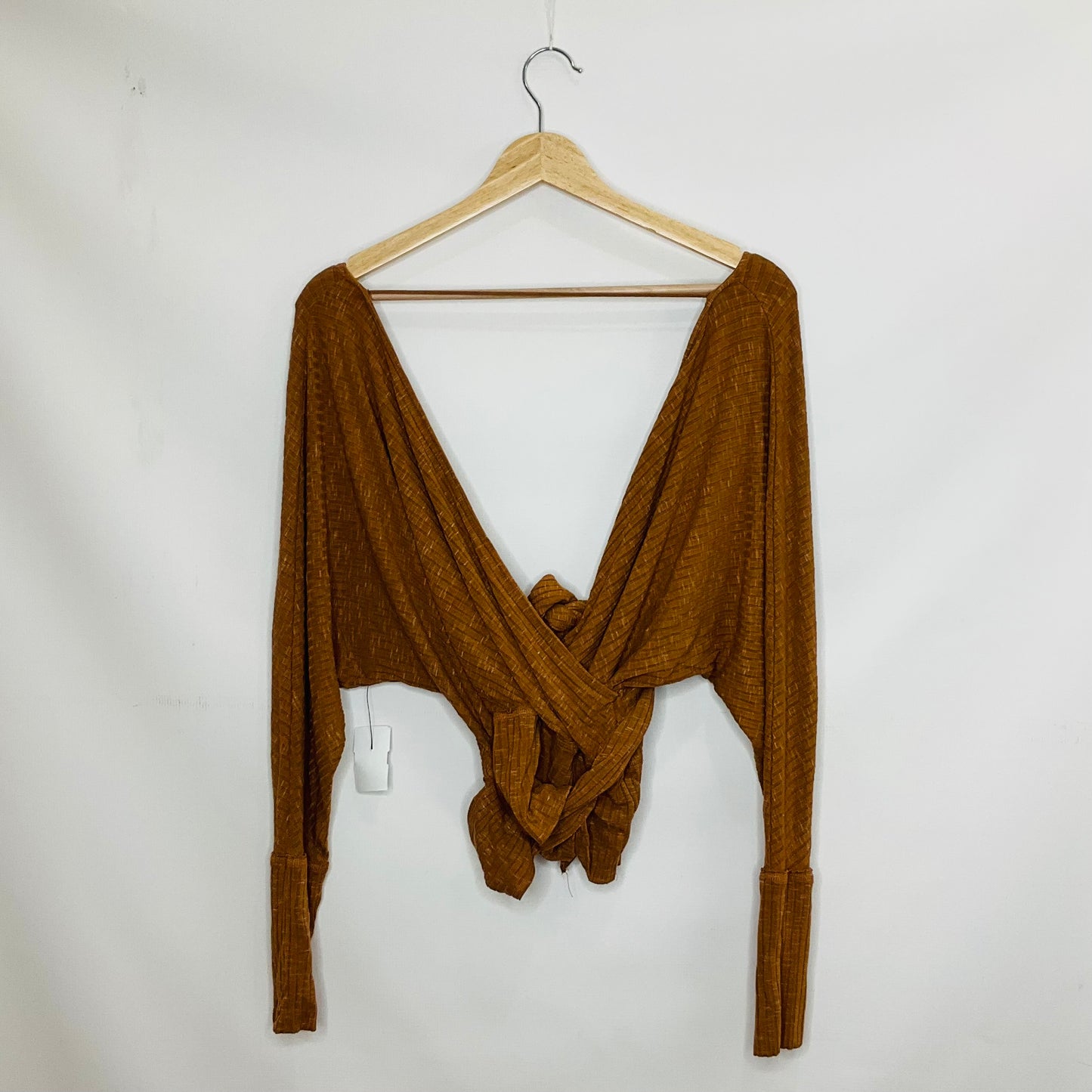 Brown Top Long Sleeve We The Free, Size S