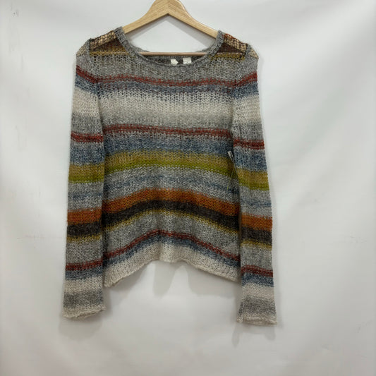 Sweater By Moth In Striped Pattern, Size: M