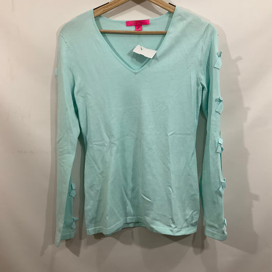 Top Long Sleeve By Lilly Pulitzer In Blue, Size: S